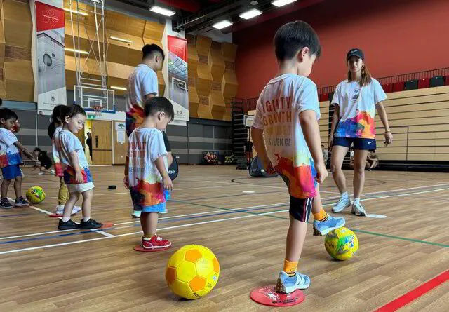 Refine soccer skills through structured play and lessons