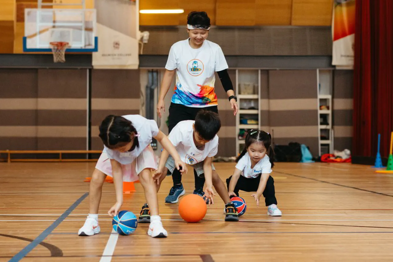 Basketball Sports for young Children - Motor Skills Development