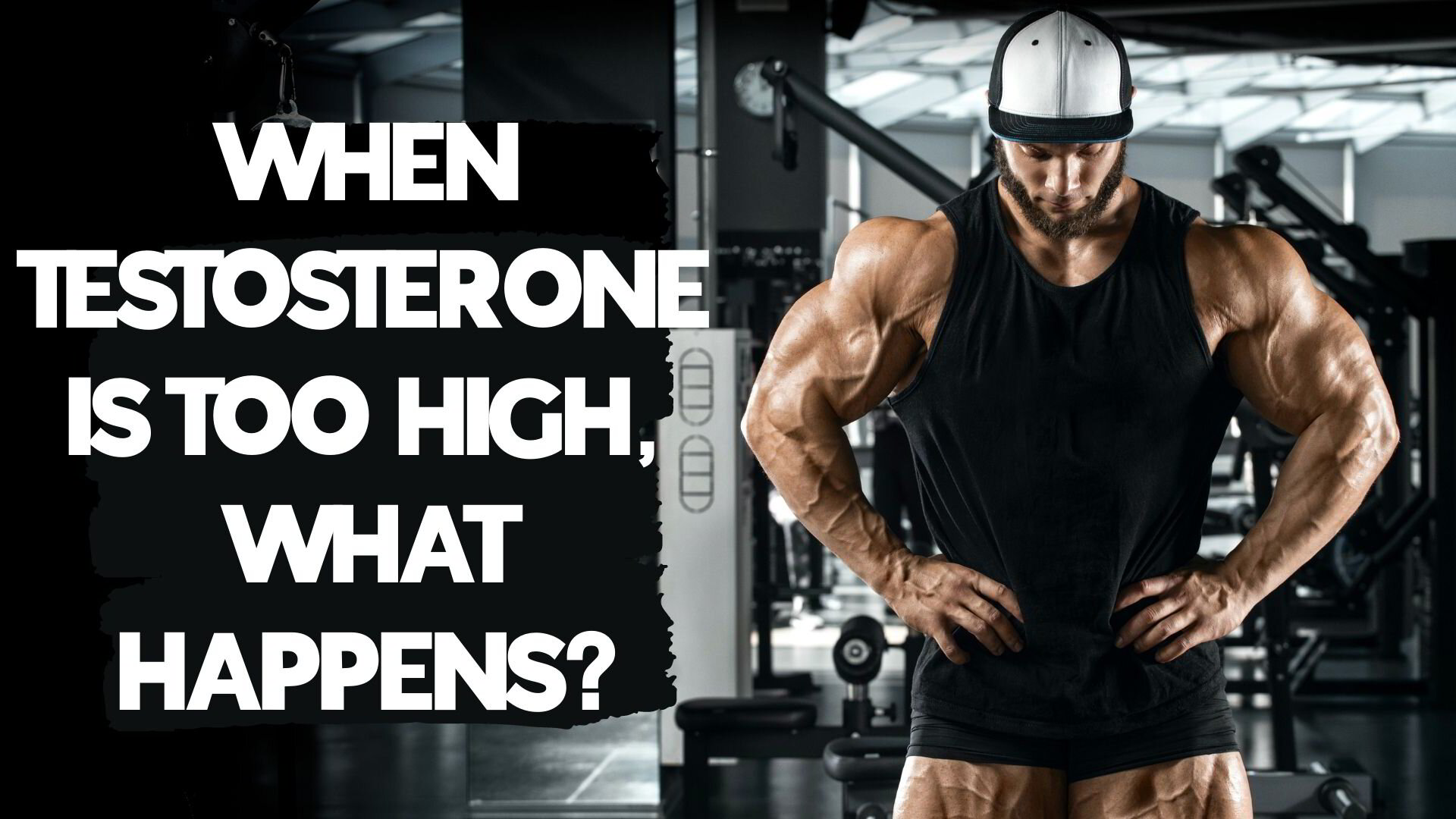 when testosterone is too high, what happens?