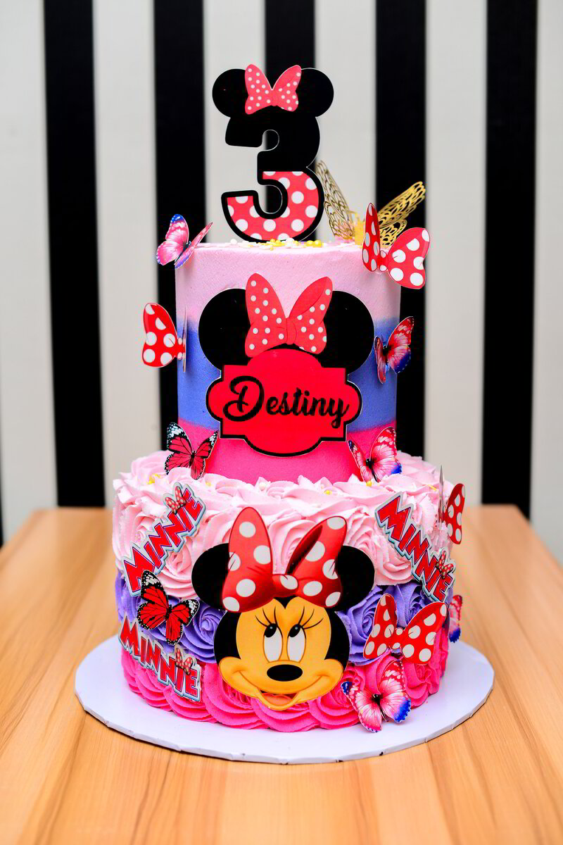 Best Minnie Mouse Cake Idea: How To Design Birthday Cake