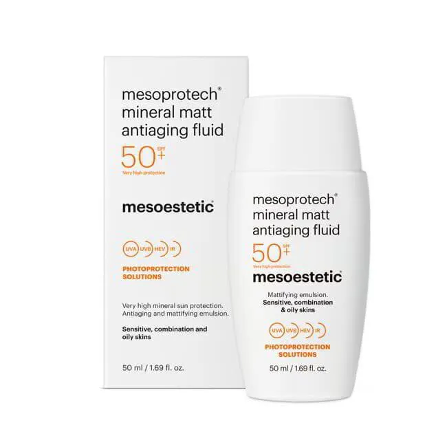 Mesoprotech® 50+ mineral matt antiaging fluid
