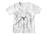 Set pentru colorat tricou - Ursulet KOALA