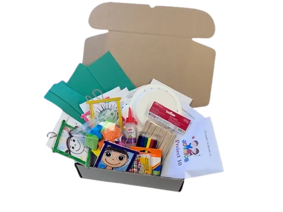 🎁BUSY BOX (Ediție 2024) -  10 activități creative pentru copii de 3 - 6 ani 