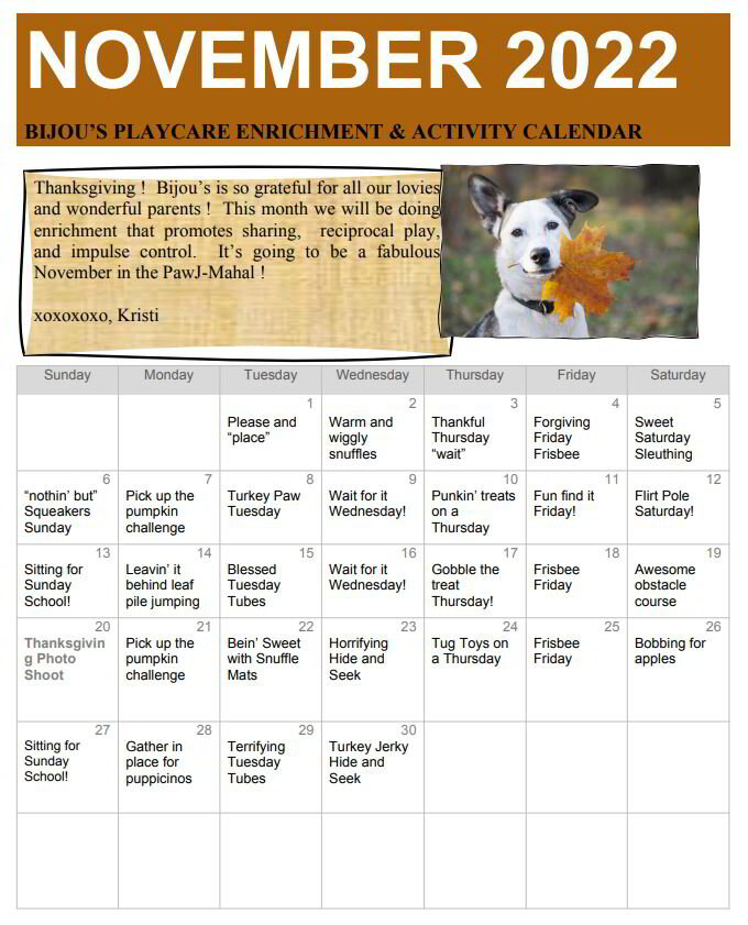 EVENTS Bijou’s Pet Resort Pet Boarding Helena, MT