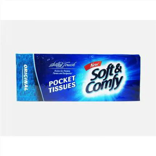 WHOLESALE 10 PACK POCKET TISSUES ORIGINAL Silky Touch Soft & Comfy. Perfect for pocket