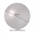 Балони с хелий сребро G220 диаметър - 80 см.