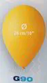 Балони с хелий в пастелни цветове G90 - диаметър 26 см. 