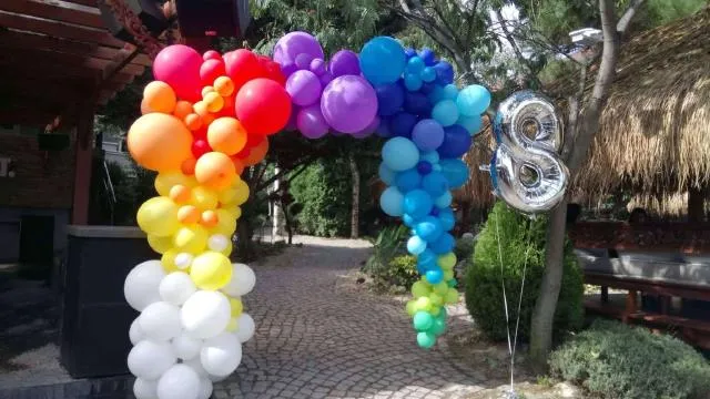 балони с хелий на точки 