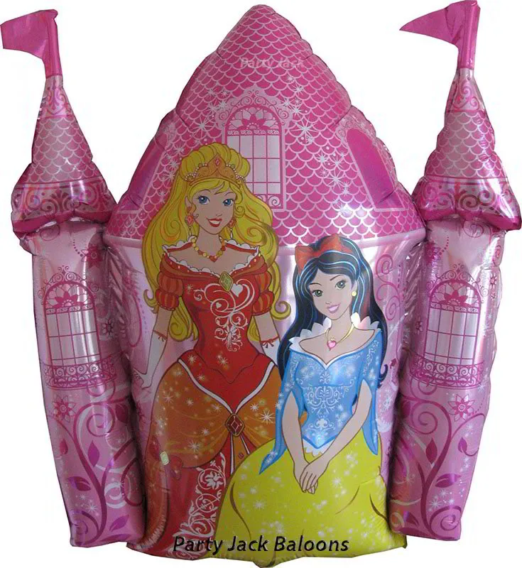 Балон Замък с Принцеса с хелий - размер: 31' (78 см.)