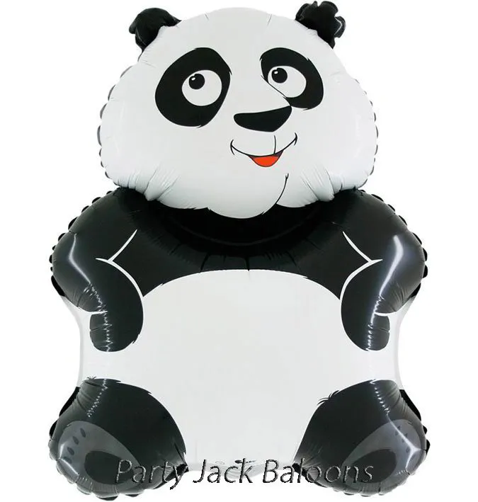 Балон панда с хелий. размер:  36' (91 см.)