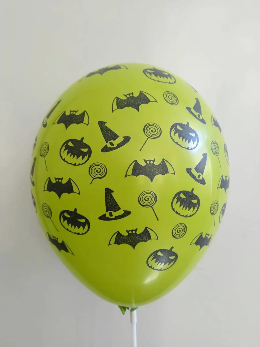 Балон с хелий с щампа " Хелоуин " 30см