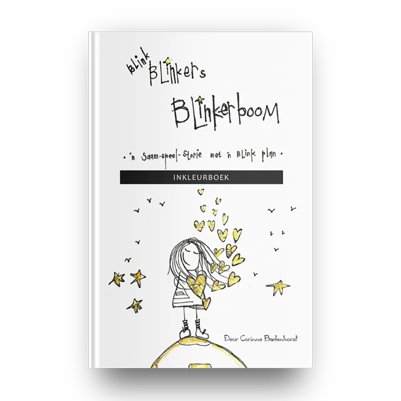 Blinkerboom ~ Inkleurboek