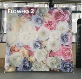 wedding flowerwall - photo booth backdrop - boston