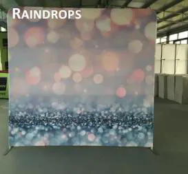 raindrops - photo booth backdrop - boston