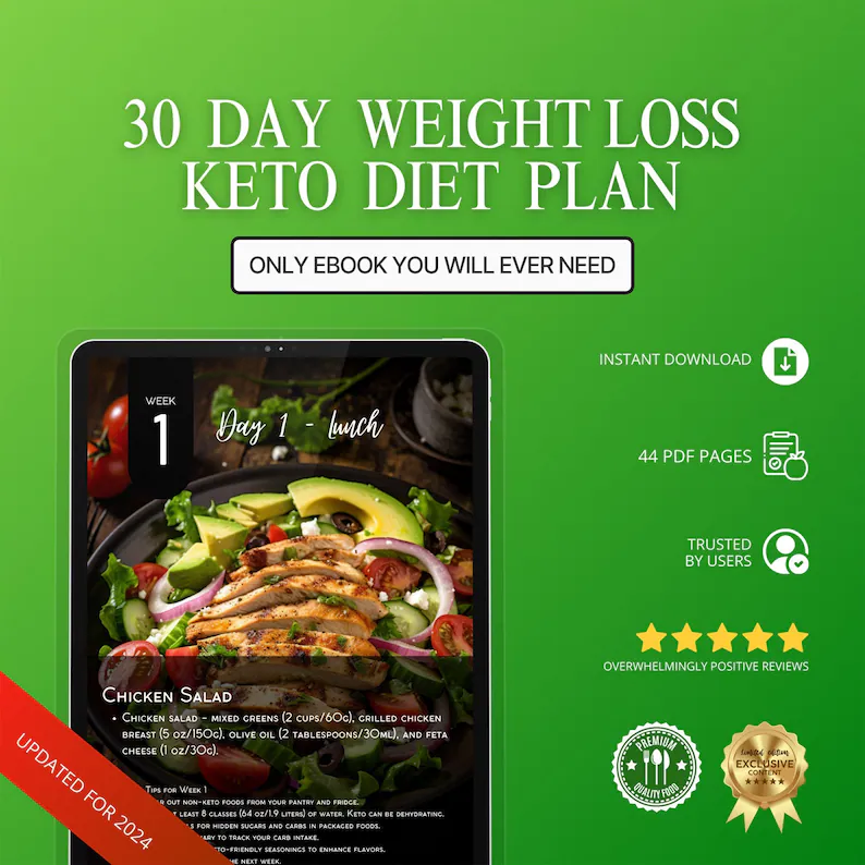 PLR 30 Day weight loss keto diet plan