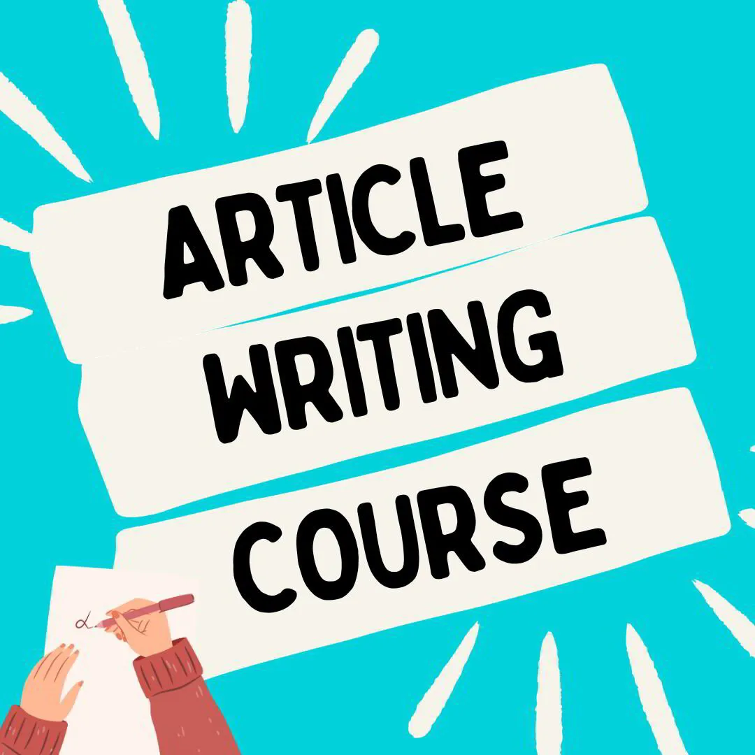 Article writing video course- linkedin learning