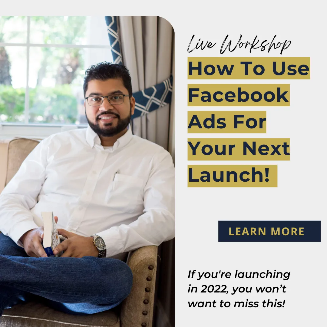How To Use Facebook Ads For Your Next Launch Workshop