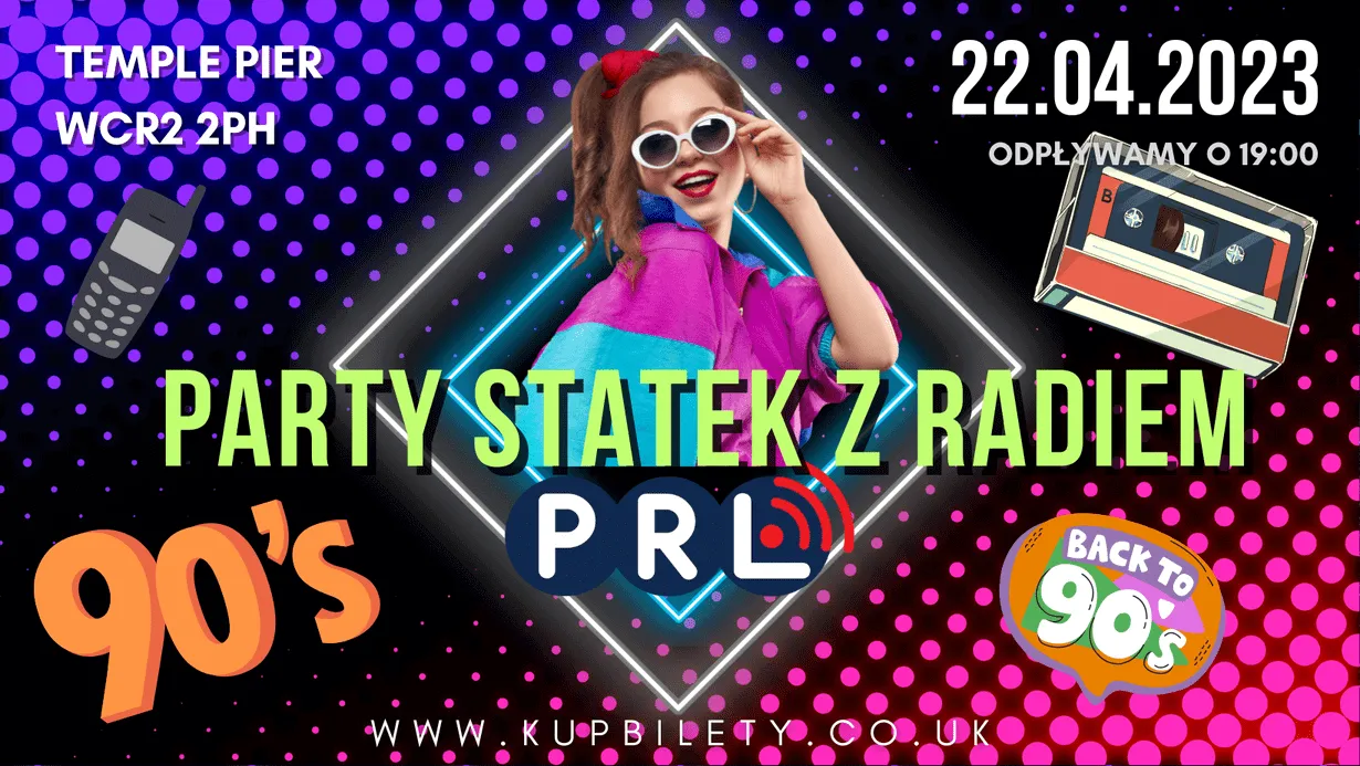 Party Statek z Radiem PRL / 22 kwiecień 2023