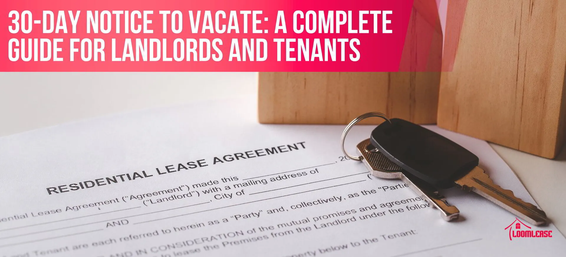 30Day Notice to Vacate A Complete Guide for Landlords and Tenants