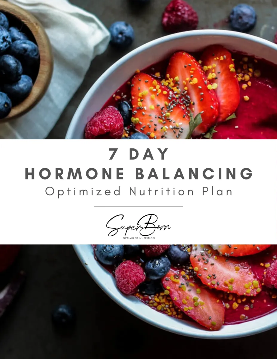7 day Hormone Balancing Meal Plan