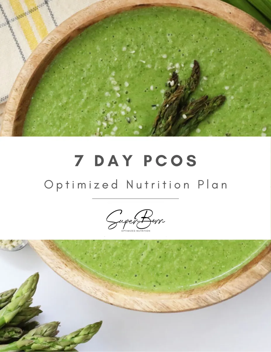 7 day PCOS Optimized Nutrition Plan with Prep Guide
