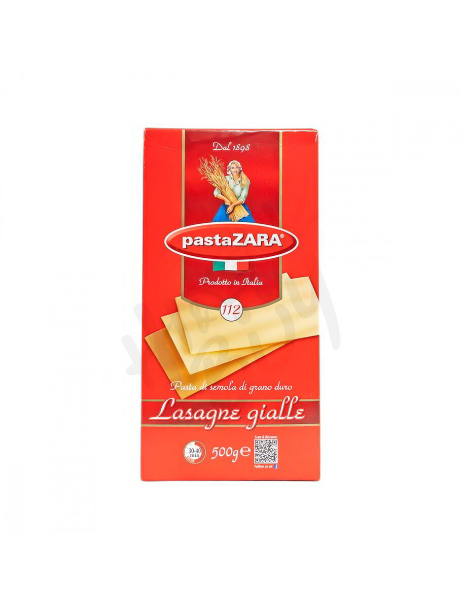 ZARA 112 LASAGNE SEMOLA 500G