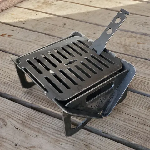 Double Burner Flat Pack Grill