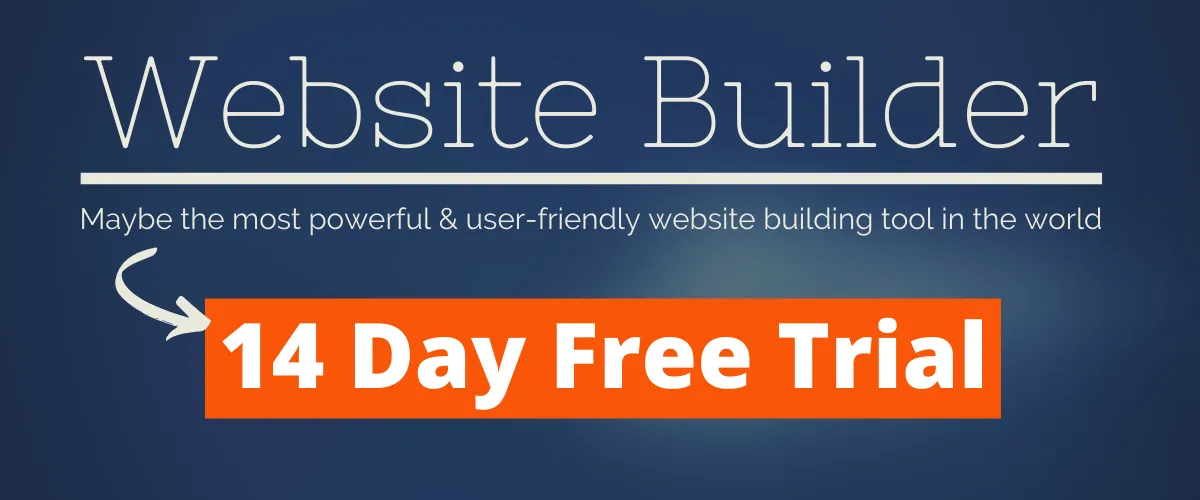 Website builder - 14 Free Trial