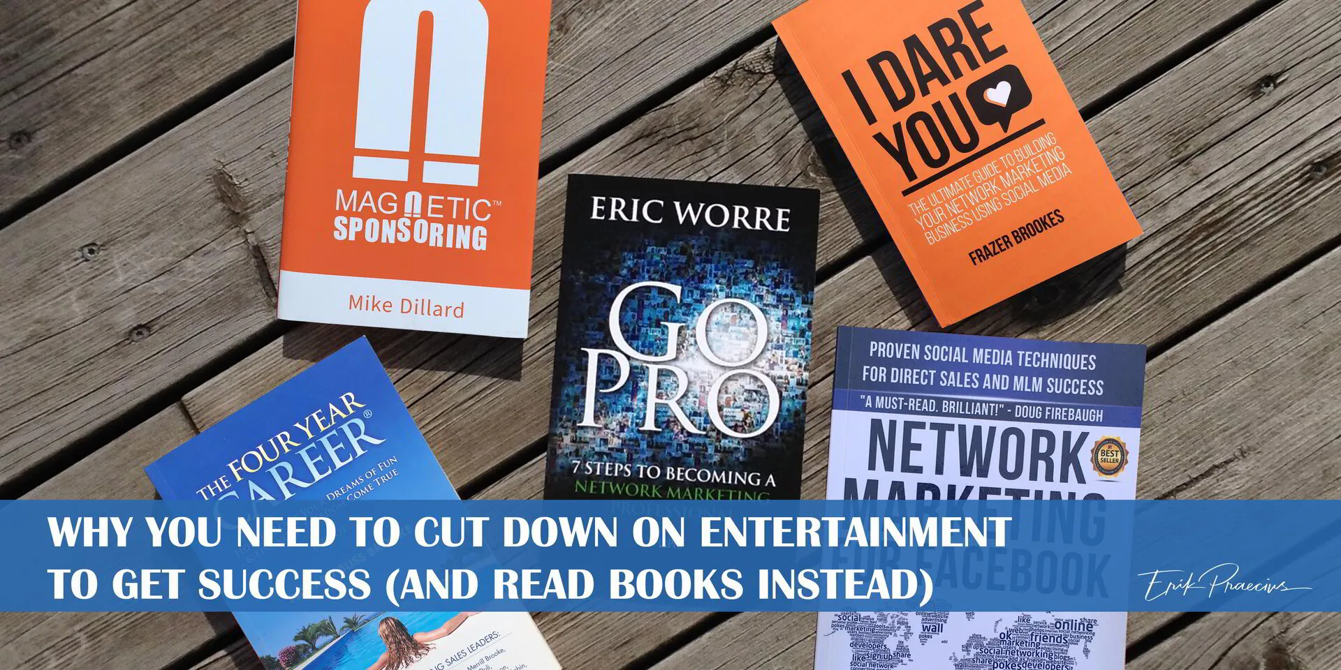 Why You Need to Cut Down on Entertainment to get Success (and read books instead)