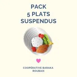 Baraka : Pack 5 repas suspendus