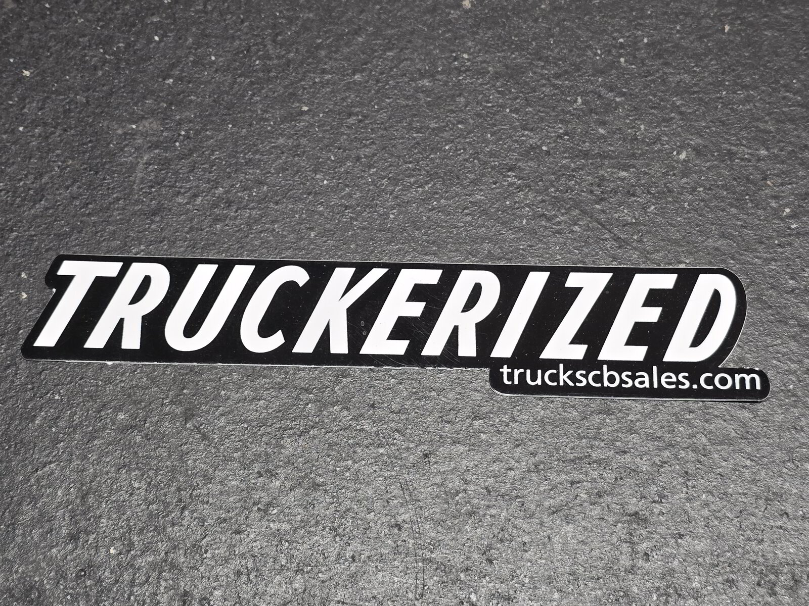 TRUCKERIZED Sticker