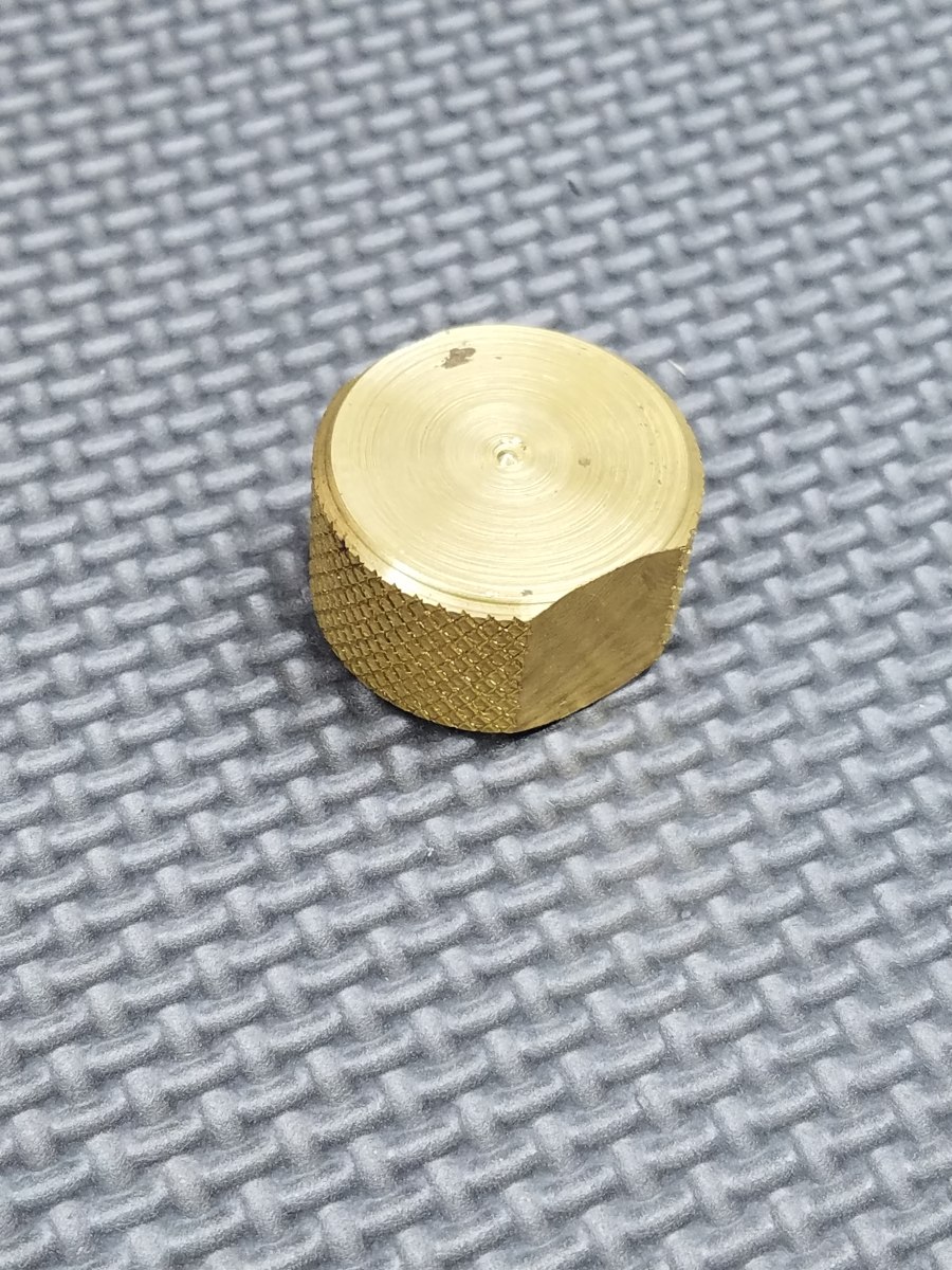 Brass quick disconnect cap 03