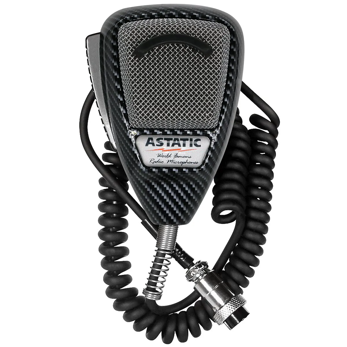 Carbon Fiber Astatic 636L Noise Canceling Microphone