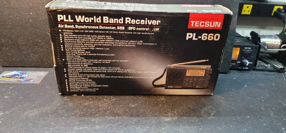 World Band Receiver pl-660