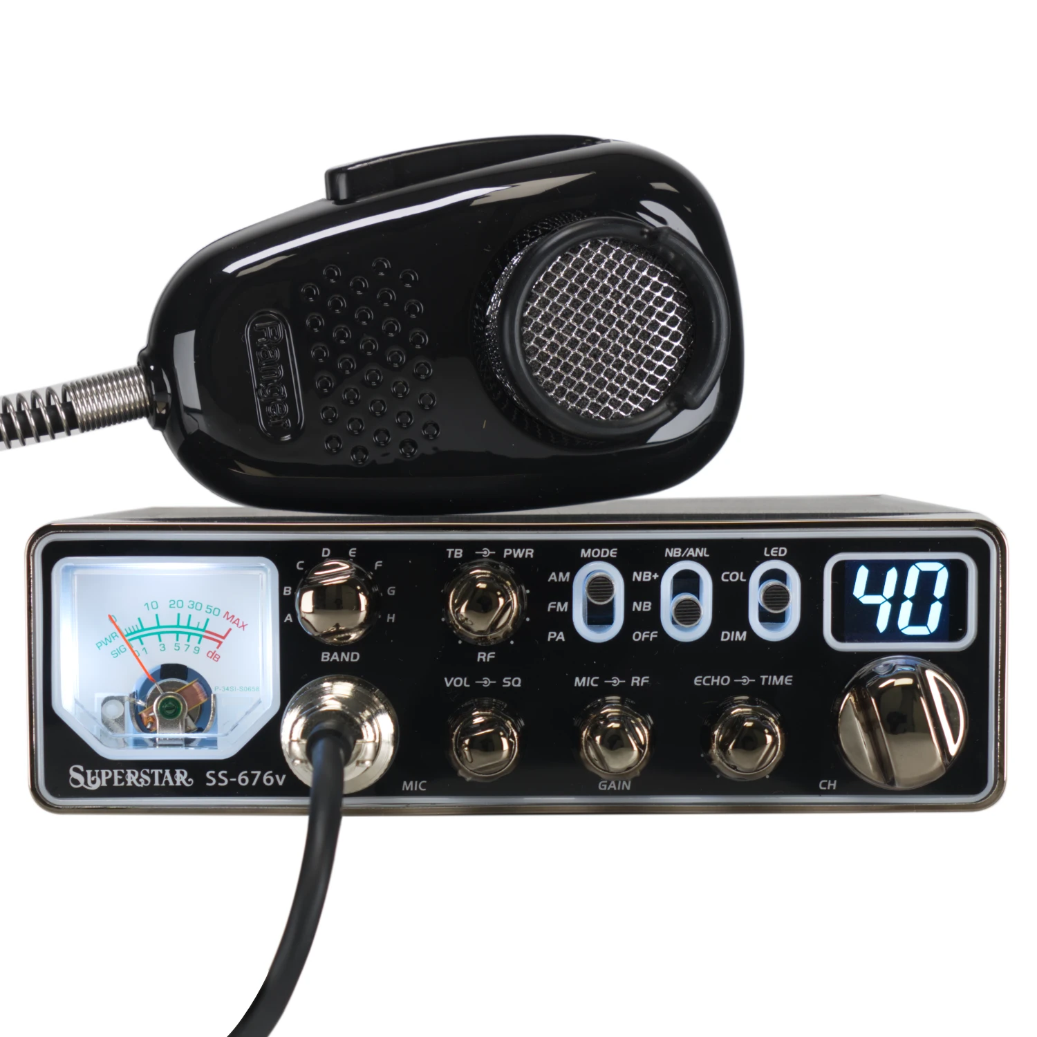 Superstar SS-676V 10 meter AM/FM Transceiver