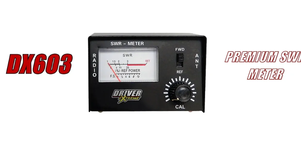 DOSEY model 4002 SWR online AND WATT METER. CAN HANDLE 2-4000 watts