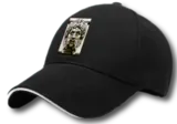 Stone-face baseball cap