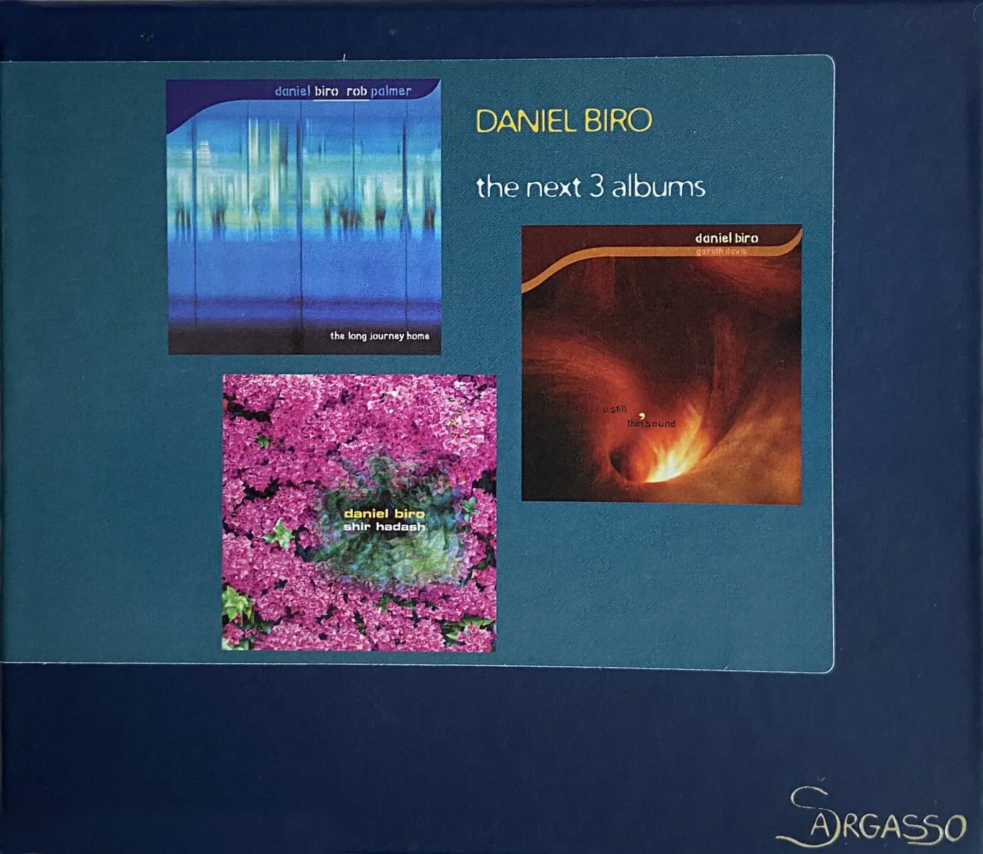 Daniel Biro 'The Next 3 Albums' CD Box Set