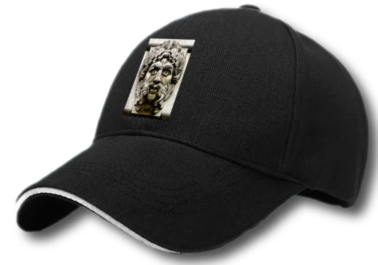 Stone-face baseball cap