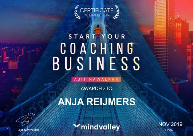 Certificaat Start your coaching business