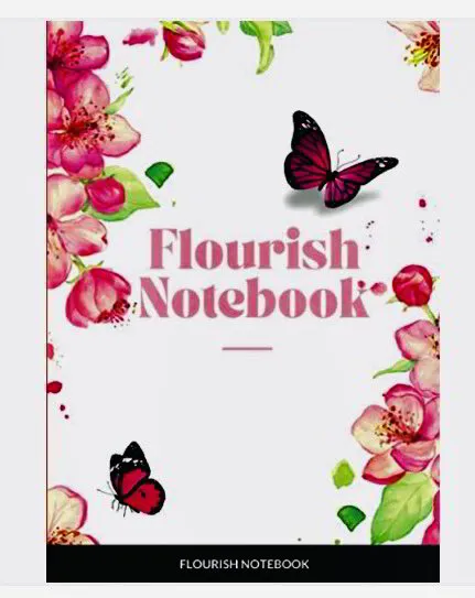 Flourish Lined Note Book