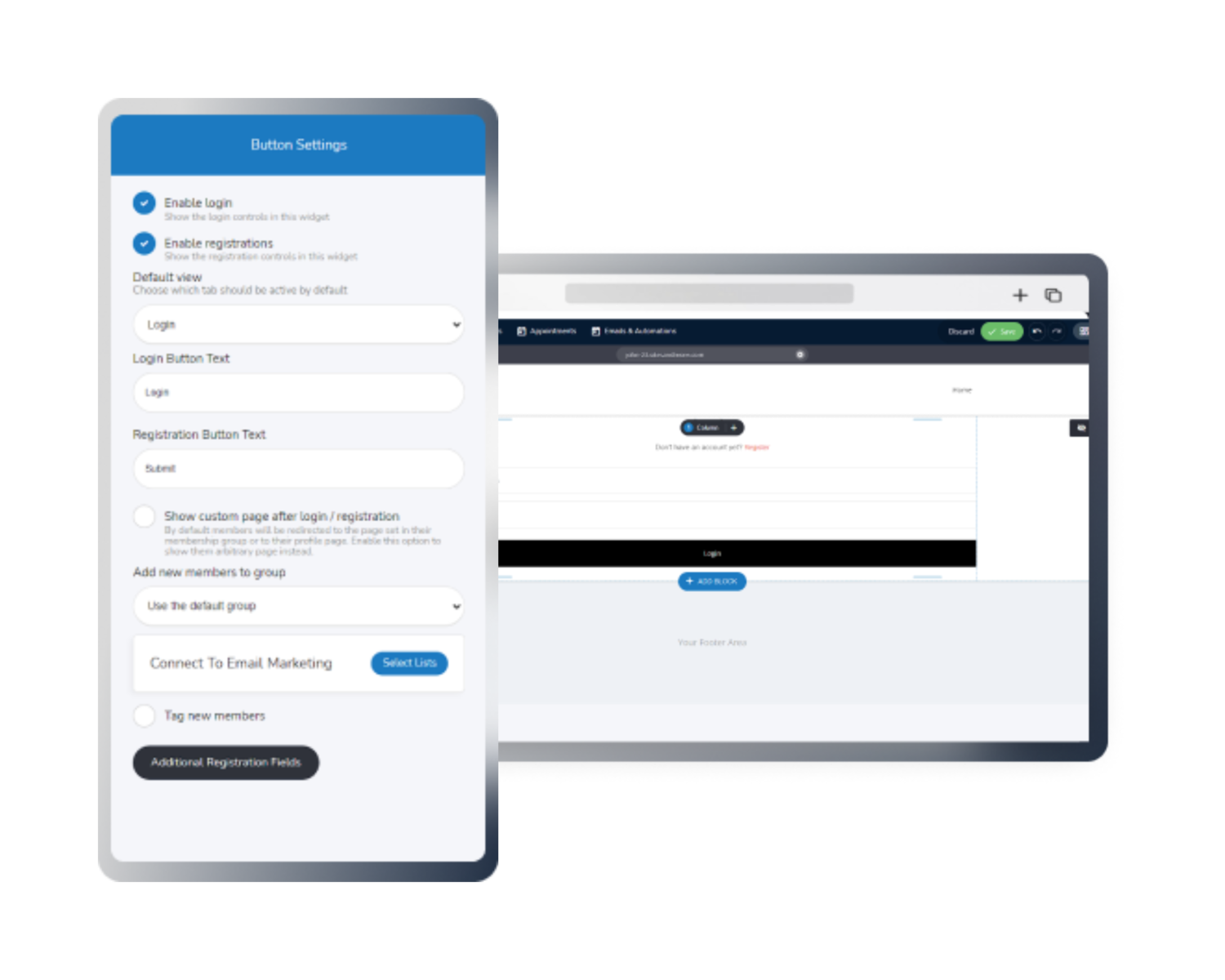 Stretching an element page builder website builder sites more