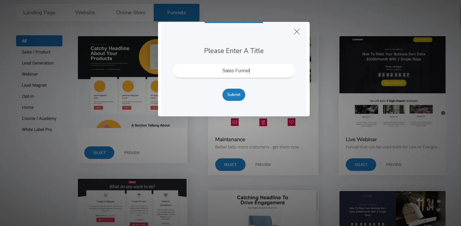 How to Build Sales Funnels That Converts With Sites & More