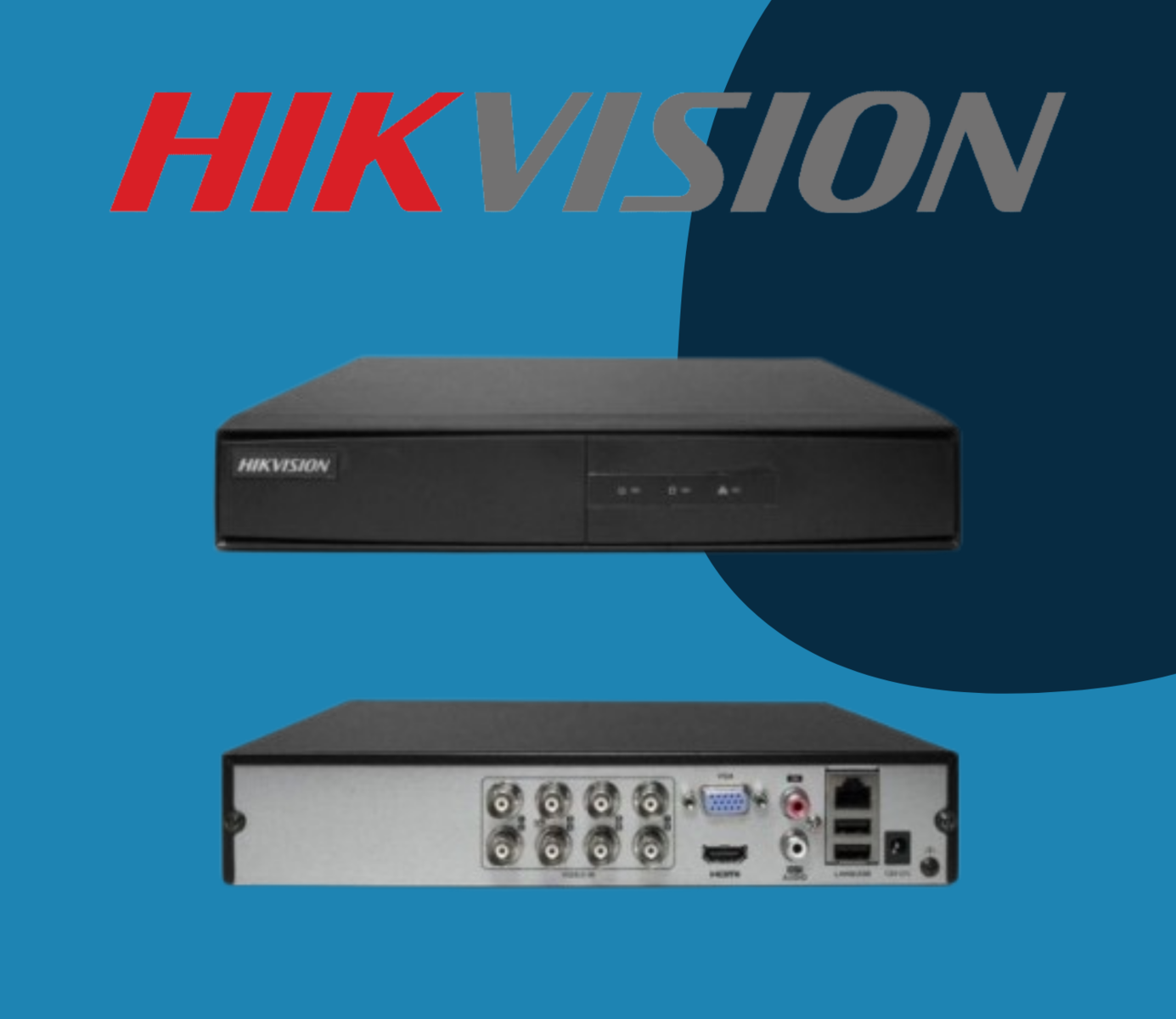 Dvr 8ch Turbo Hd Hikvision 2mp Metalico Ds 78hghi F1 N