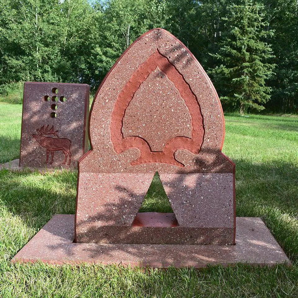 Arrowhead Headstone