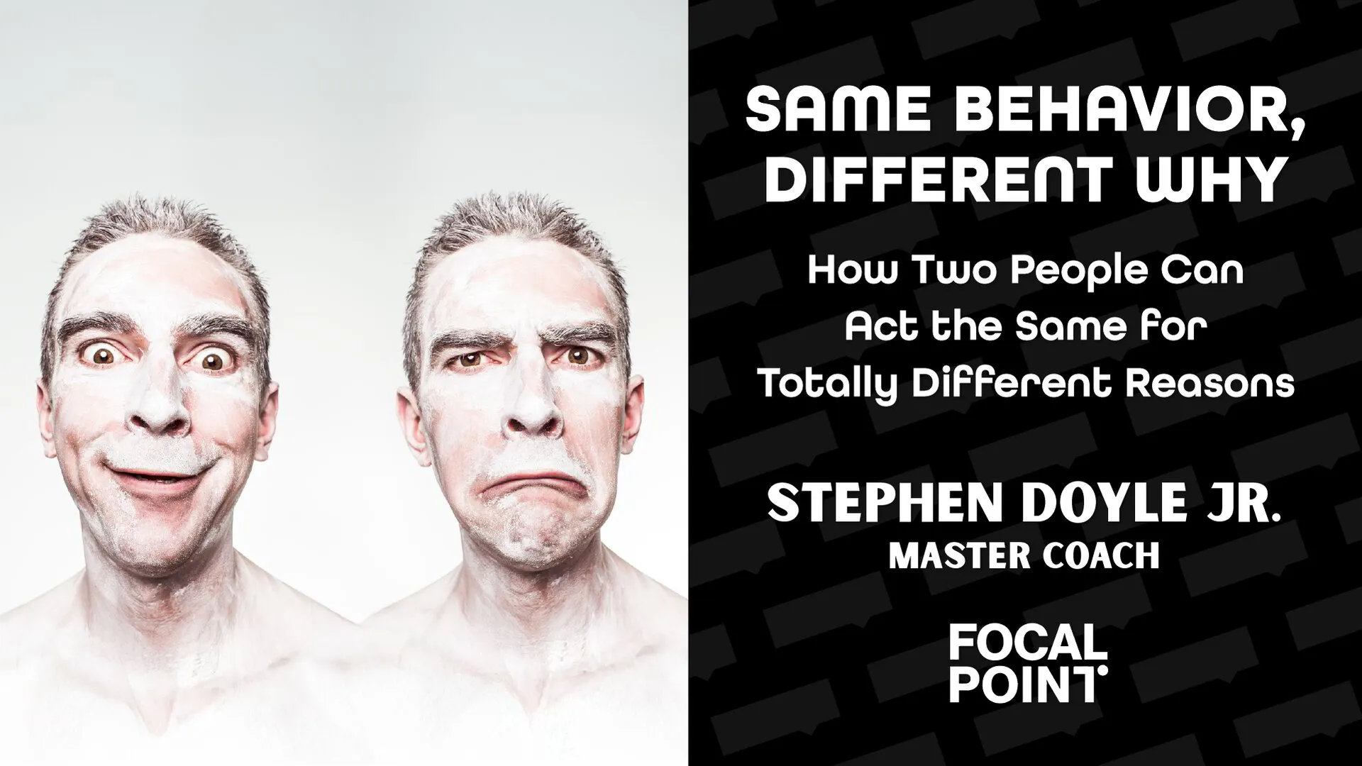 Same Behavior, Different Why—How Two People Can Act the Same for ...