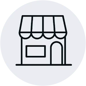icon of store building