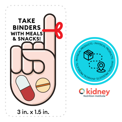 "Binder Reminder" Sticker Pack (Pink)