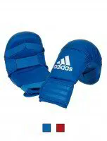 adidas Kumite Handschuhe WKF approved blau/rot