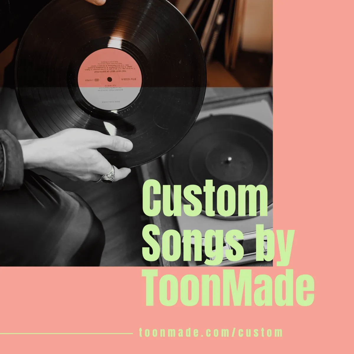 Custom Song from Stephen Toon/Toonmade - see rate sheet below for details on each package